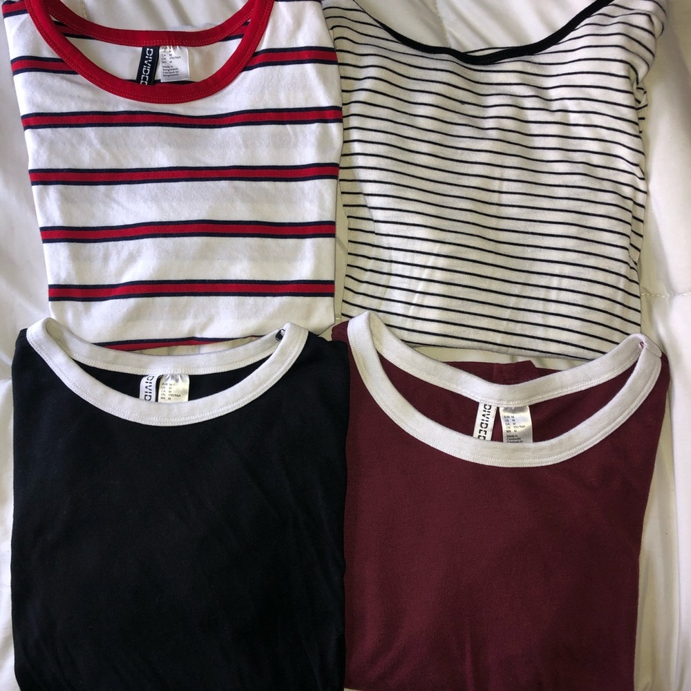 Ringer Tee Set